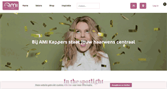 Desktop Screenshot of amikappers.nl